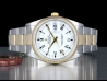 Rolex Date 34 Bianco Oyster White Milk Roman  Watch  15223 